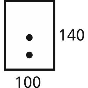 R6 100 x 140mm - High Spec Lintel - Length 1200mm
