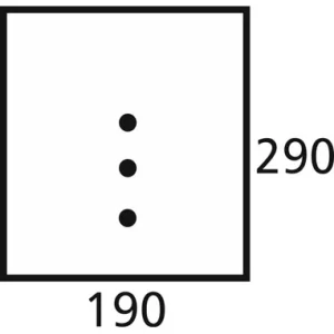 Naylor Fair Faced R13 190mm x 290mm - Length 1050mm