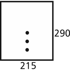 Naylor Fair Faced R14 215mm x 290mm - Length 1050mm