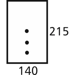 Naylor Fair Faced R8 140mm x 215mm - Length 1800mm