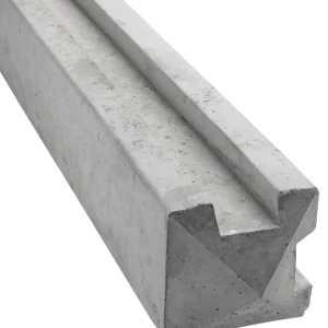 NAYLOR CONCRETE FENCE POST 7`9 SLOTTED CORNER